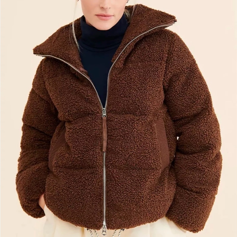 Varley Wilkins Sherpa Puffer Size Xsmall
